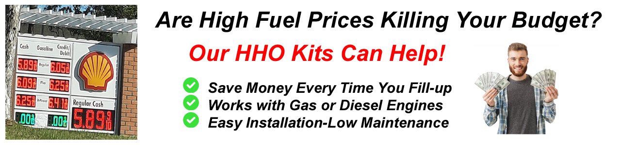 Quickly Convert Any Vehicle to Hydrogen with our HHO kits