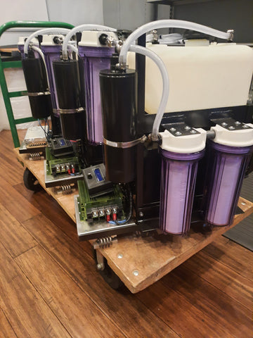 DUAL QUAD CORE Advanced Commercial HHO System For Trucks, Buses, Large Boats, RV's, Back up Generators, Diesel Gensets, and more!